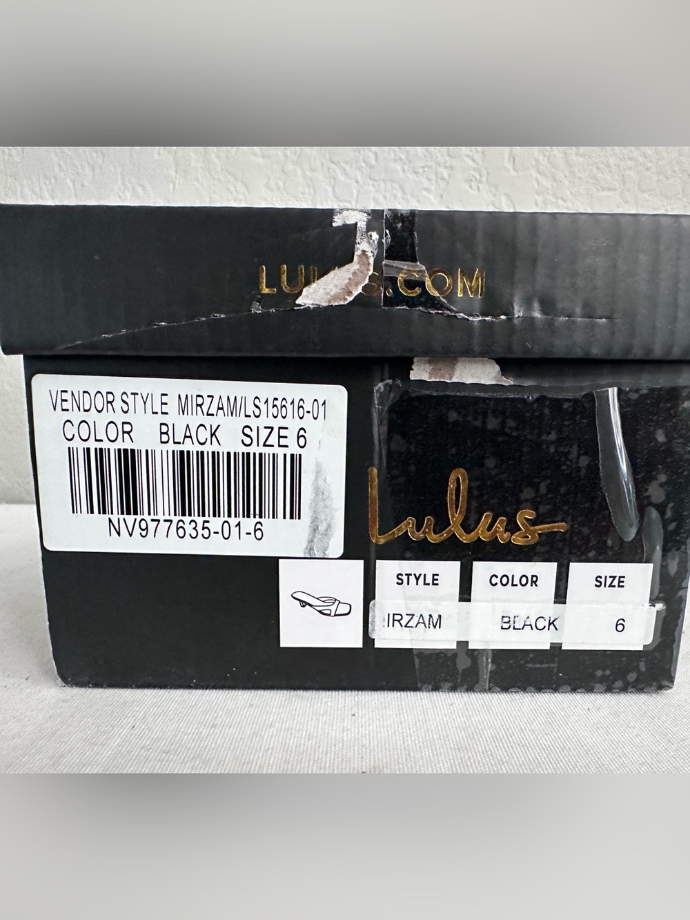 Lulus Mirzam Black Satin Kitten Heel Slide Sandals Size 6 - Picture 12 of 12